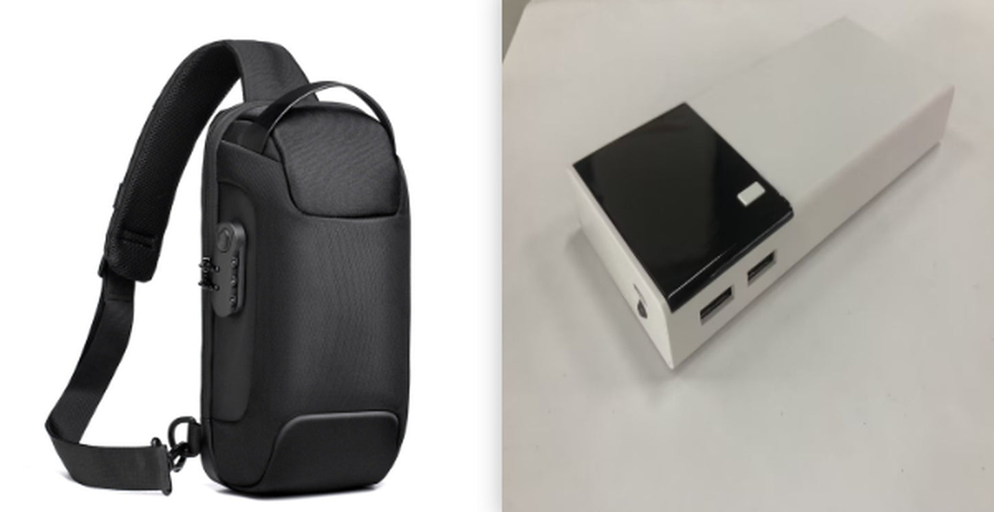 New 20000Mah Power Bank Black Rice Power Bank Customized Power Bank Power Bank